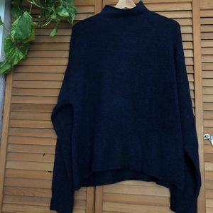 Leith Cozy Mock Neck Sweater